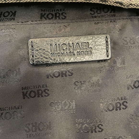 Michael Kors Logo black/tan Shoulder Bag - Picture 2 of 7
